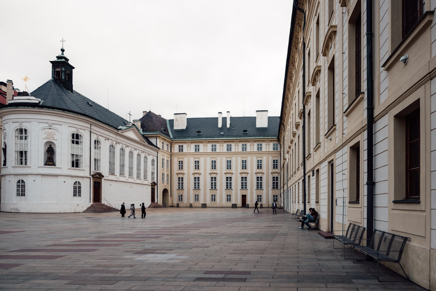 Cour du Château de Prague
