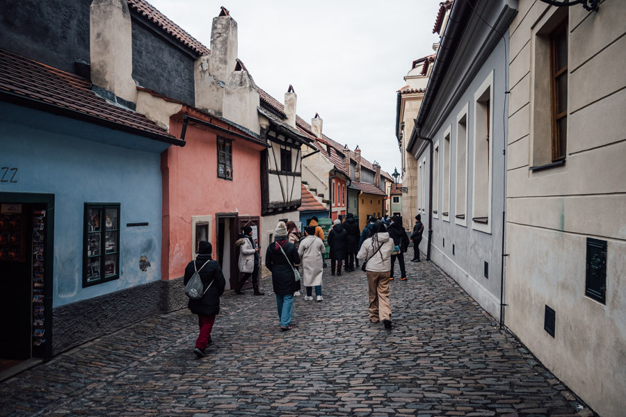 Ruelle d'Or - Visiter le Château de Prague
