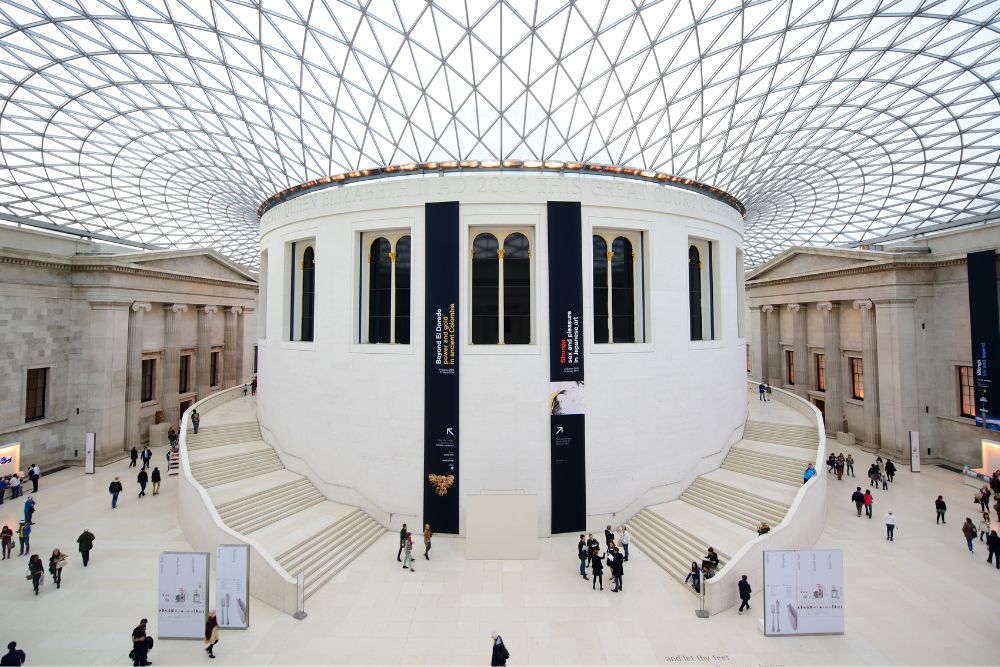 le british museum à Londres