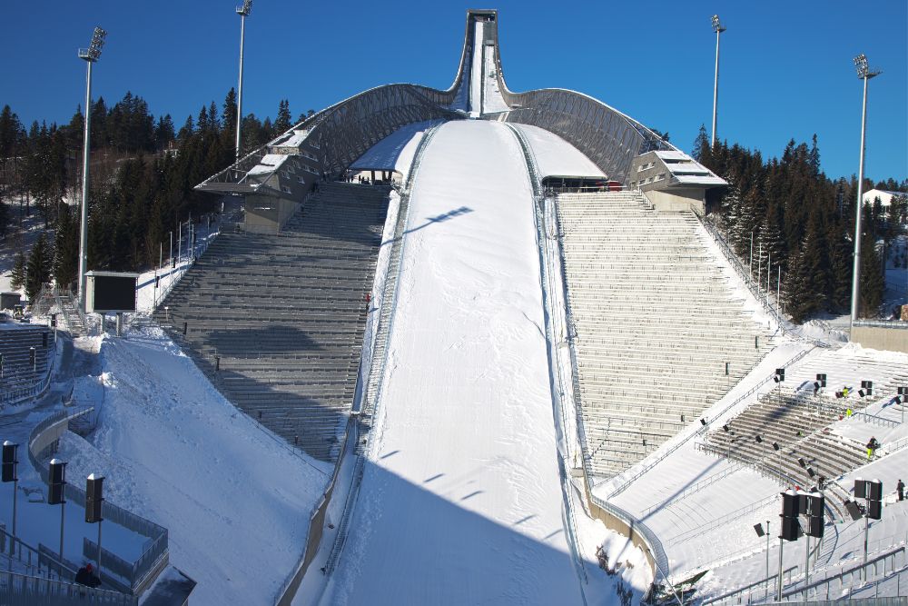 tremplin de saut à ski Holmenkollbakken