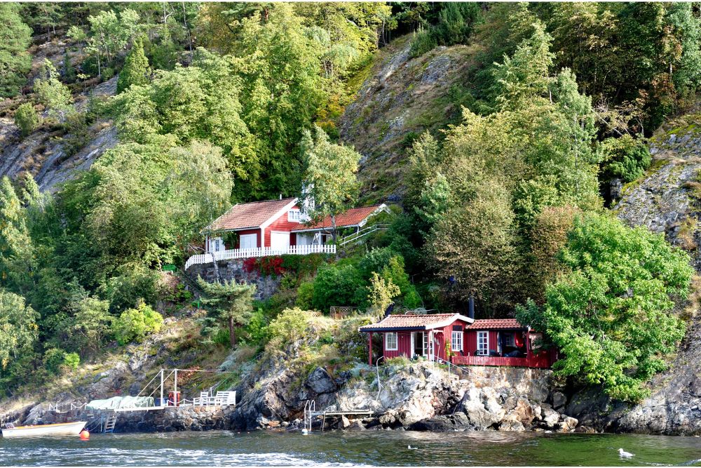 île du fjord d'Oslo